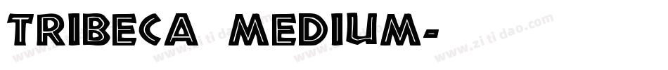 Tribeca Medium字体转换
